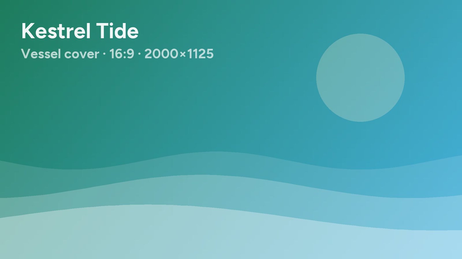 Placeholder cover image of Kestrel Tide