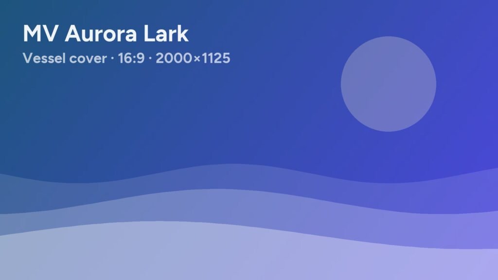 Placeholder cover image of MV Aurora Lark